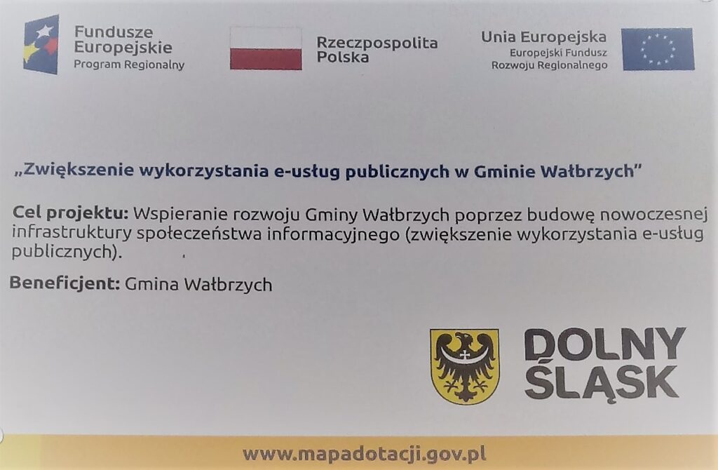Zwiększenie wykorzystania e-usług publicznych w Gminie Wałbrzych